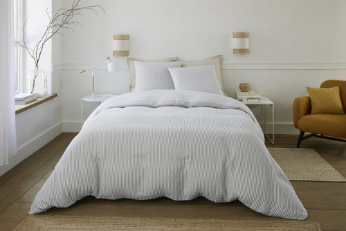 Parure de Lit Complète - 3 pièces - 100% Gaze de Coton - Laya - Imprimé