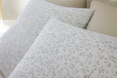 Parure De Lit Complète - 3 Pièces - 100% Gaze De Coton - Murmure - Imprimé