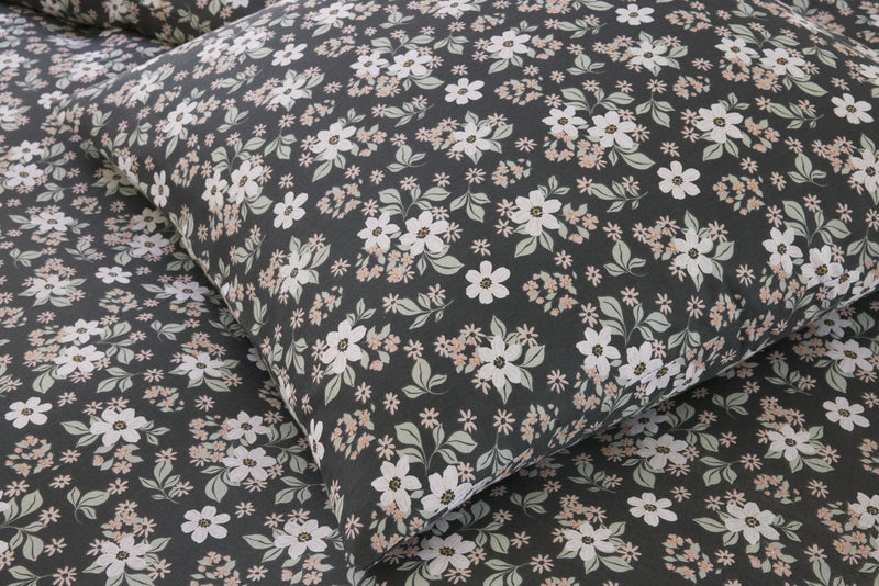 Parure de Lit Complète - 3 pièces - 100% Gaze de Coton - Sakuria - Imprimé