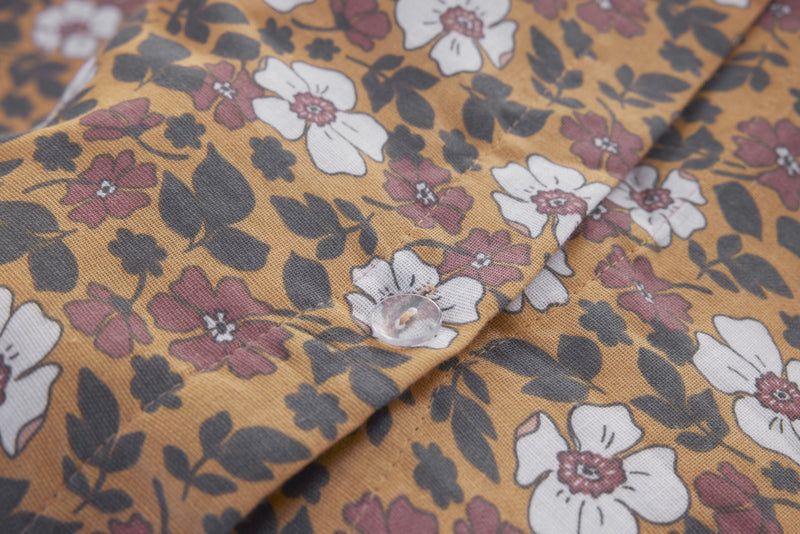 Parure de Lit Complète - 3 pièces - 100% Gaze de Coton - Verone - Imprimé