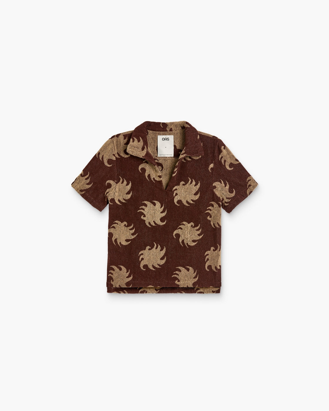 Camisa de rizo Mocha Ember Jaffa