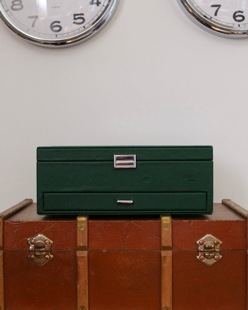 Boîte À Montres Jean 10 Emplacements + Tiroir