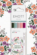 5 Rotuladores - Sweet Liberty - Emott By Uni-Ball
