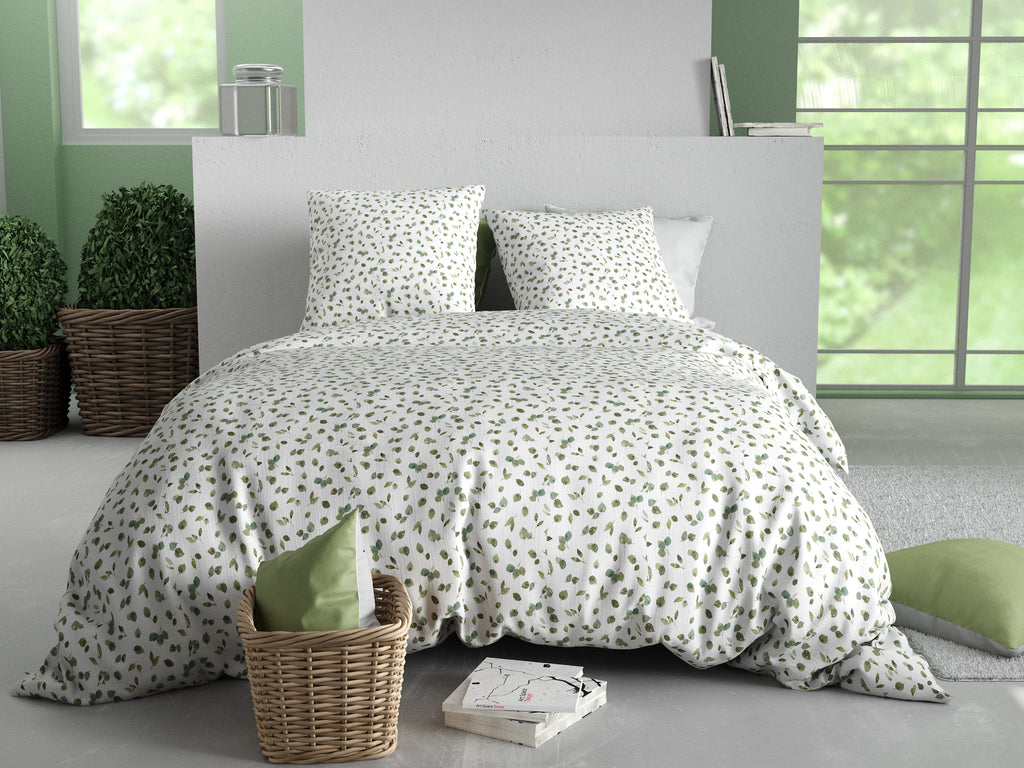 Merise - Parure Housse De Couette - 100% Coton 57Fils - Imprimé