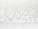 Parure Housse De Couette 100% Microfibre Lavée Et Gaufré , Blanc