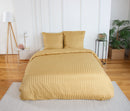 Parure Housse De Couette 100% Satin De Microfibre , Blond