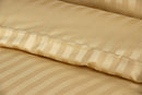 Parure Housse De Couette 100% Satin De Microfibre , Blond