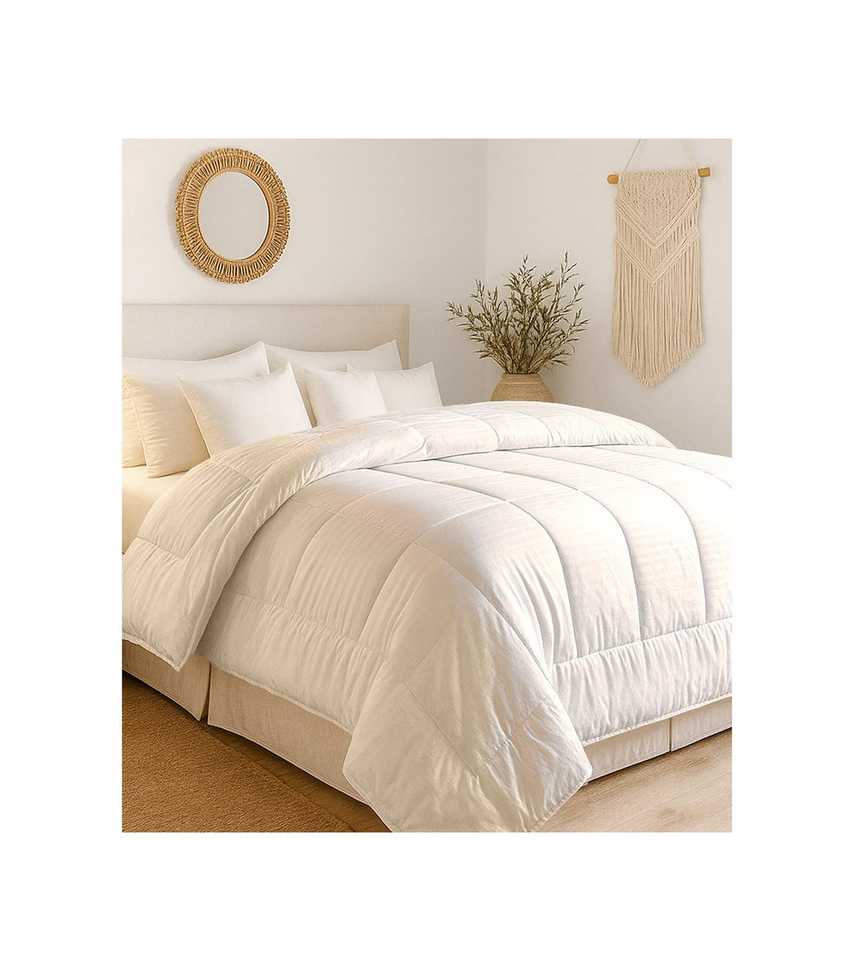 Eclipse - Couette - 100% Polyester - Neige