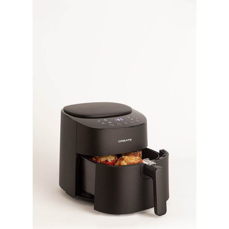 Air Fryer Pro Compact 3,5L + Set D'Ustensiles De Cuisine - Noir