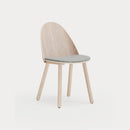 Uma - Chaise (Pack 2) - Chêne & Gris