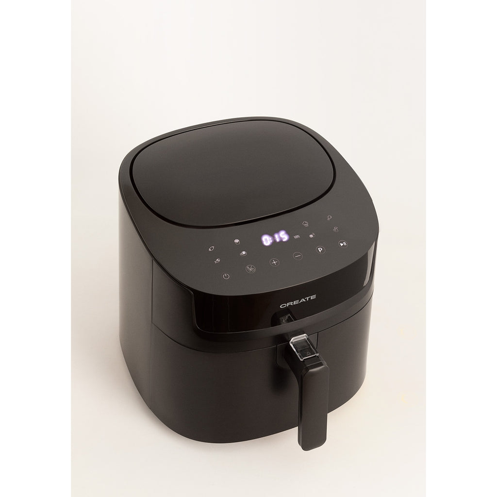 Pack - Air Fryer Pro Large 6,2L + Set De Utensilios De Cocina - Negro