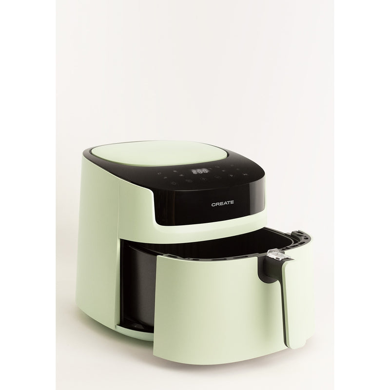 Pack - Air Fryer Pro Large 6,2L + Set D'Ustensiles De Cuisine - Vert Pastel