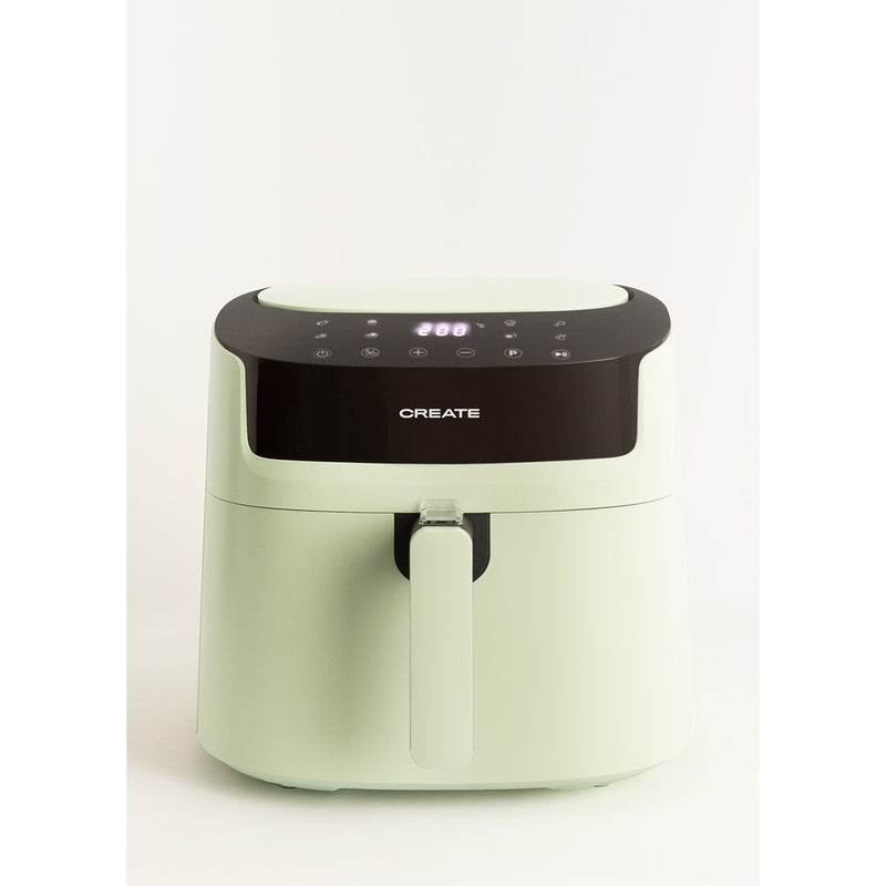 Pack - Air Fryer Pro Large 6,2L + Set D'Ustensiles De Cuisine - Vert Pastel