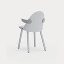 Uma - Chaise Avec Accoudoirs (Pack 2) - Gris