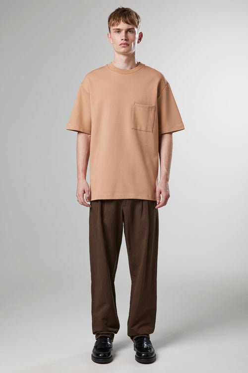 T-Shirt - Nat Pocket Tee 3457 - Tan