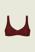 Top de Bikini Cherry Roccia - Burdeos