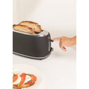 Toast Retro Stylance XL - Grand Grille-Pain - Noir