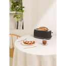 Toast Retro Stylance XL - Grand Grille-Pain - Noir