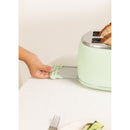 Toast Retro Stylance XL - Grand Grille-Pain - Vert Pastel