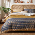 Celorn - Parures de Lit Housse de Couette 3 Pcs - 100% Coton 57fils - Imprimé