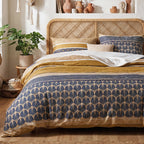 Celorn - Parures de Lit Housse de Couette 3 Pcs - 100% Coton 57fils - Imprimé