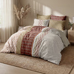 Riadi - Parures de Lit Housse de Couette 3 Pcs - 100% Coton 57fils - Imprimé
