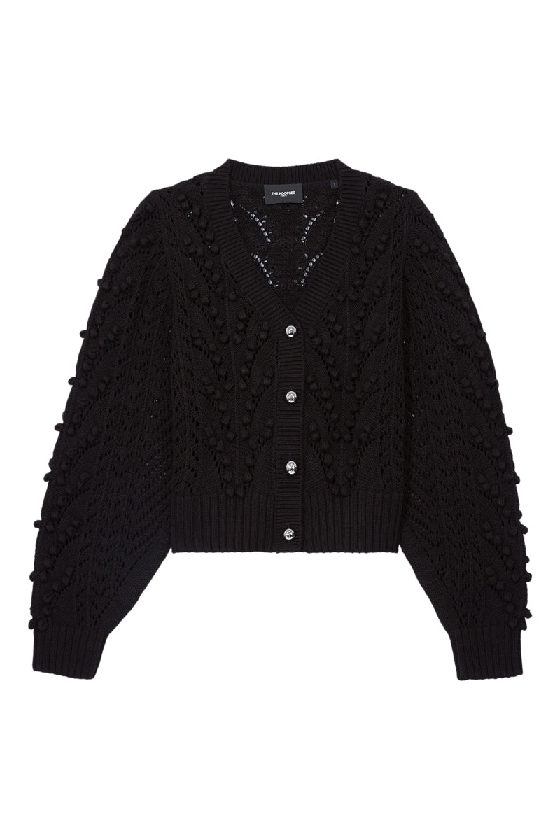 The Kooples - Crochet Cardigan With Buttons - Woman