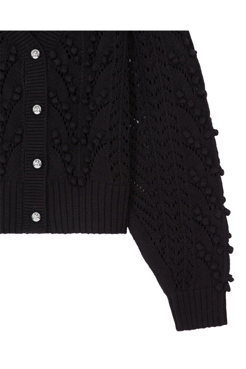 The Kooples - Crochet Cardigan With Buttons - Woman