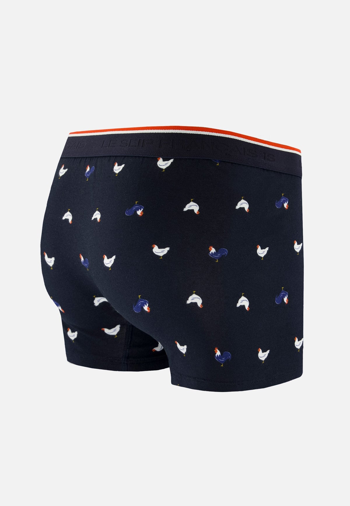 Boxer Marius Coq in Cotone - Navy