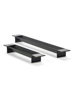 L-Tray - Plateau - L - Acier - Noir