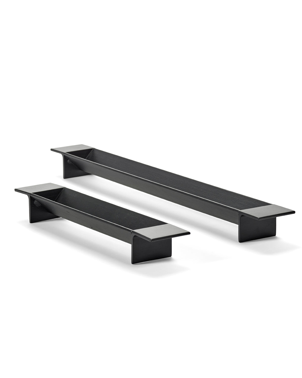 L-Tray - Plateau - L - Acier - Noir