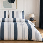 Siround - Parures de Lit de Couette 3pcs avec 2 Taies - 100% Percale de Coton 71 Fils - Imprimé