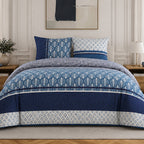 Tomy - Parures de Lit de Couette 3pcs avec 2 Taies - 100% Percale de Coton 71 Fils - Imprimé