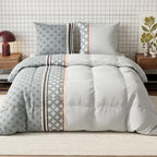 Arabia - Parures de Lit Housse de Couette 3 Pcs - 100% Coton 57fils - Imprimé