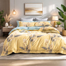 Parure Housse De Couette 3 Pcs En Coton 57 Fils Horia - Imprimé