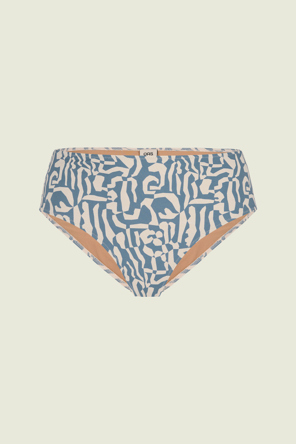 Braga de Bikini Marbling Riva - Azul