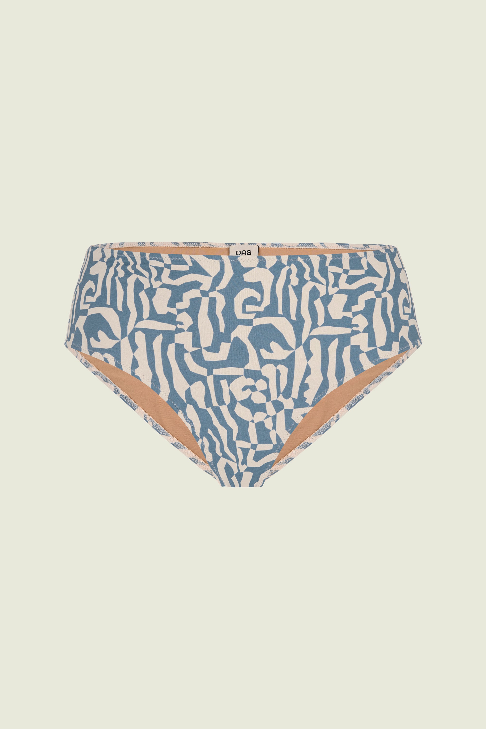 Braga de Bikini Marbling Riva - Azul