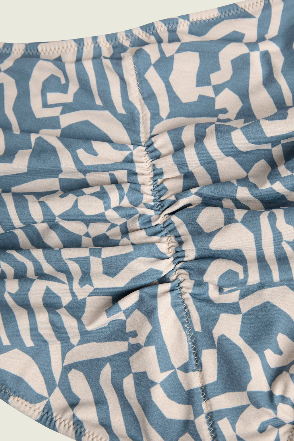 Braga de Bikini Marbling Riva - Azul