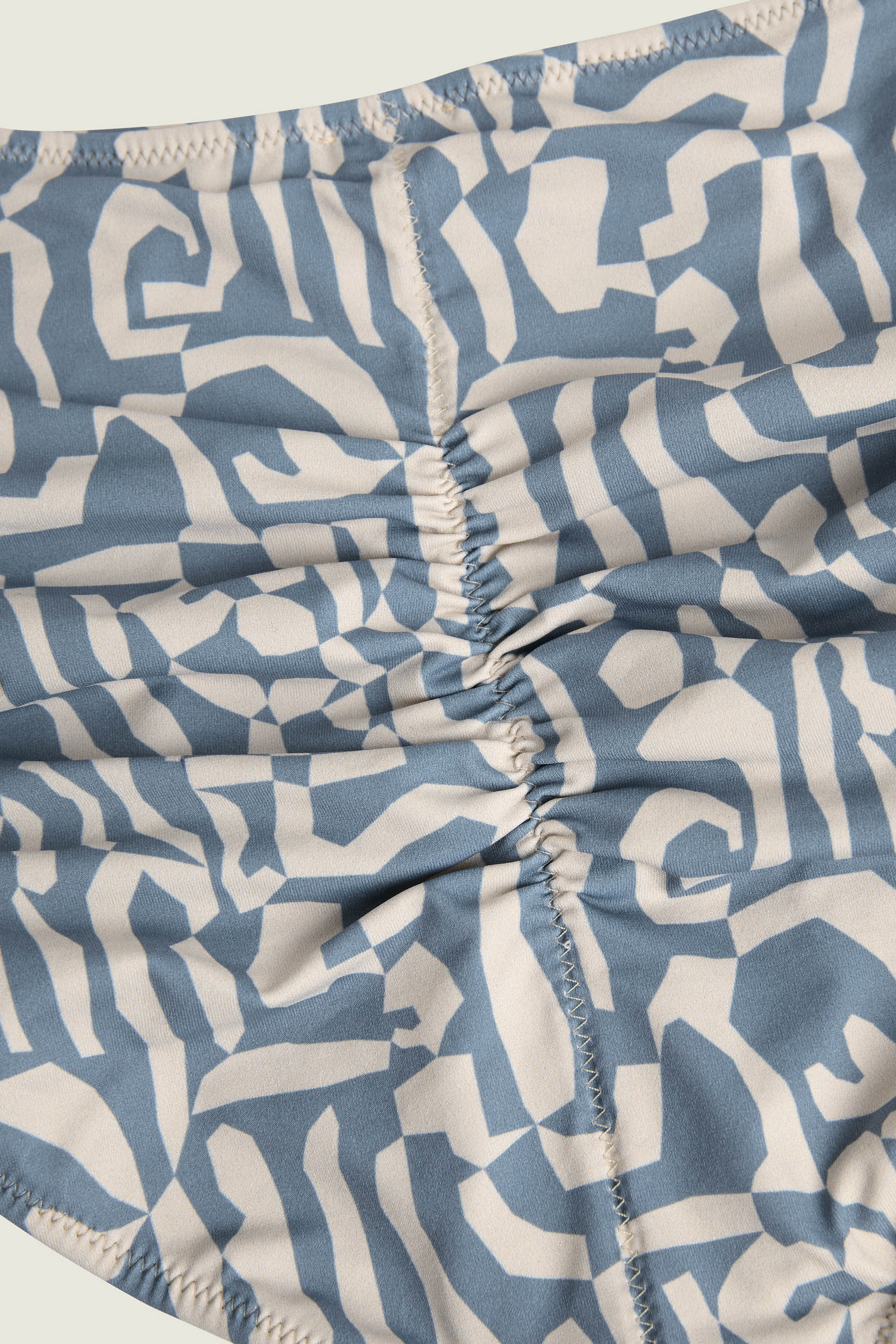 Braga de Bikini Marbling Riva - Azul