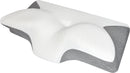 Oreiller Ergonomique À Mémoire De Forme 49, - Blanc / Gris