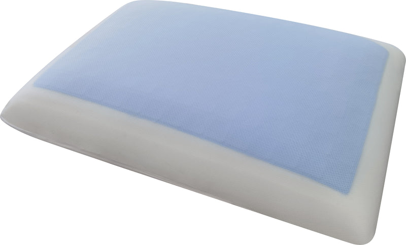 Oreiller Ergonomique Et Rafraichissant 100 % Polyester - Bicolore