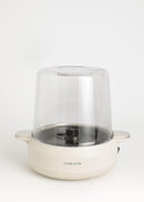 Popcorn Maker Studio - Máquina para hacer palomitas de maíz con opción de hacer estallar mantequilla - Blanco roto