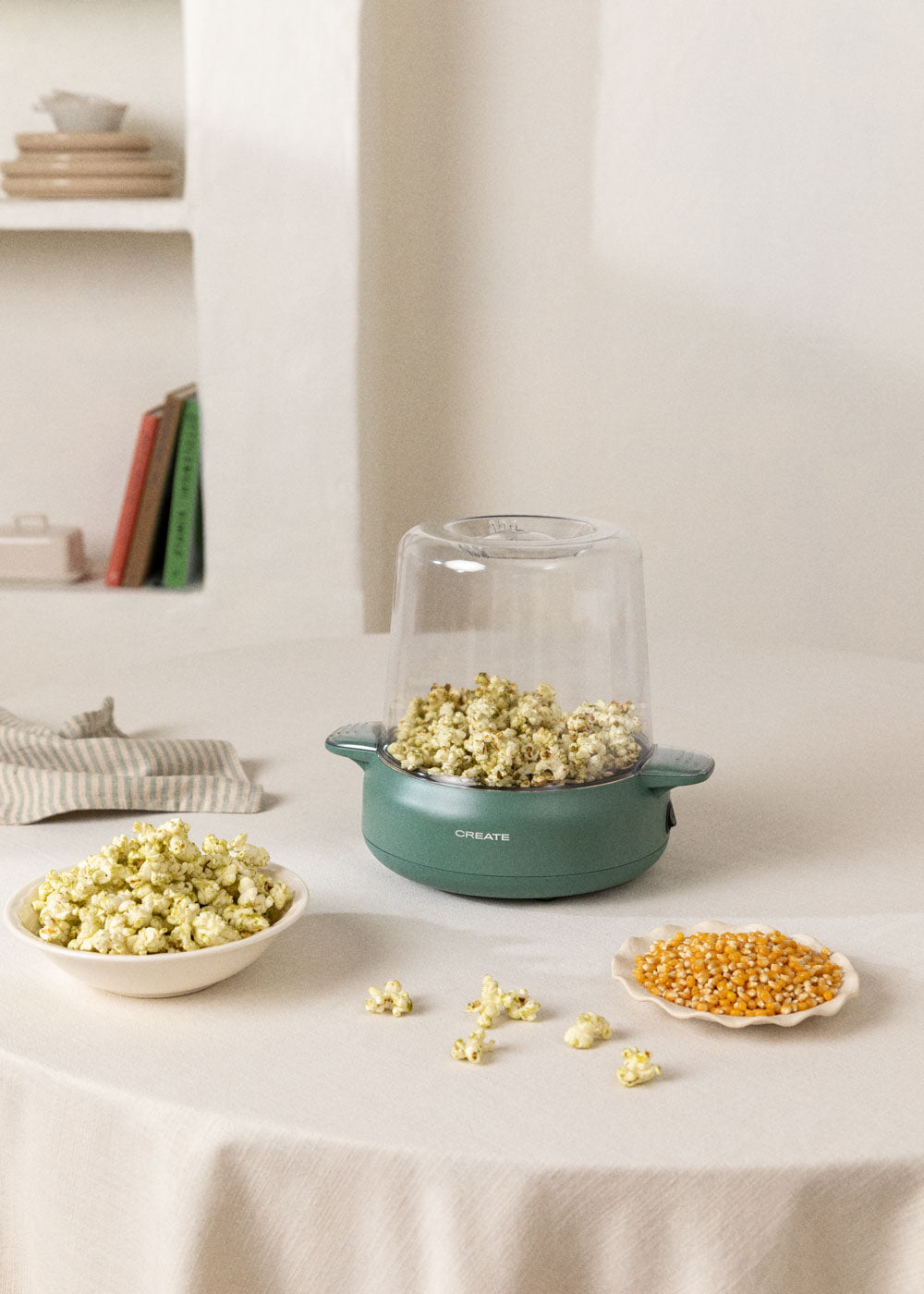 Create Studio Popcorn Maker - Butter Pop Option - Sage Green