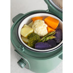 Studio Rice Cooker - 2L Electric Rice Cooker with Steamer Basket - Sage