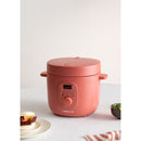 Rice Cooker Studio - Cuiseur À Riz Électrique 2L Avec Panier Vapeur - Terracotta