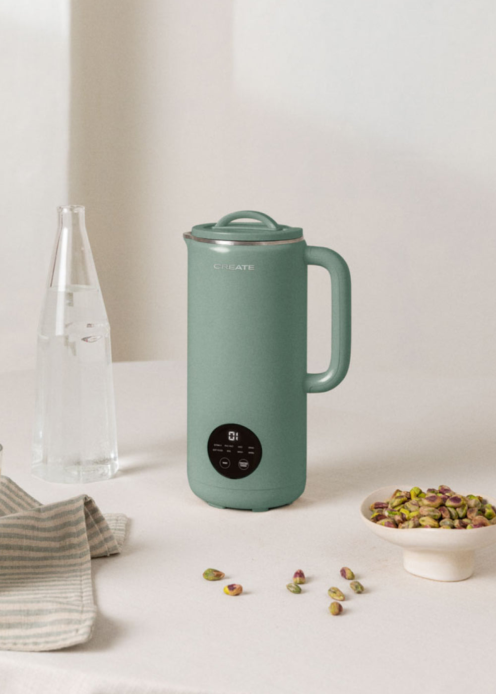 Vegan Milk Maker Studio - Multifunctional Plant-Based Drink Machine - 850ml - Sage Green