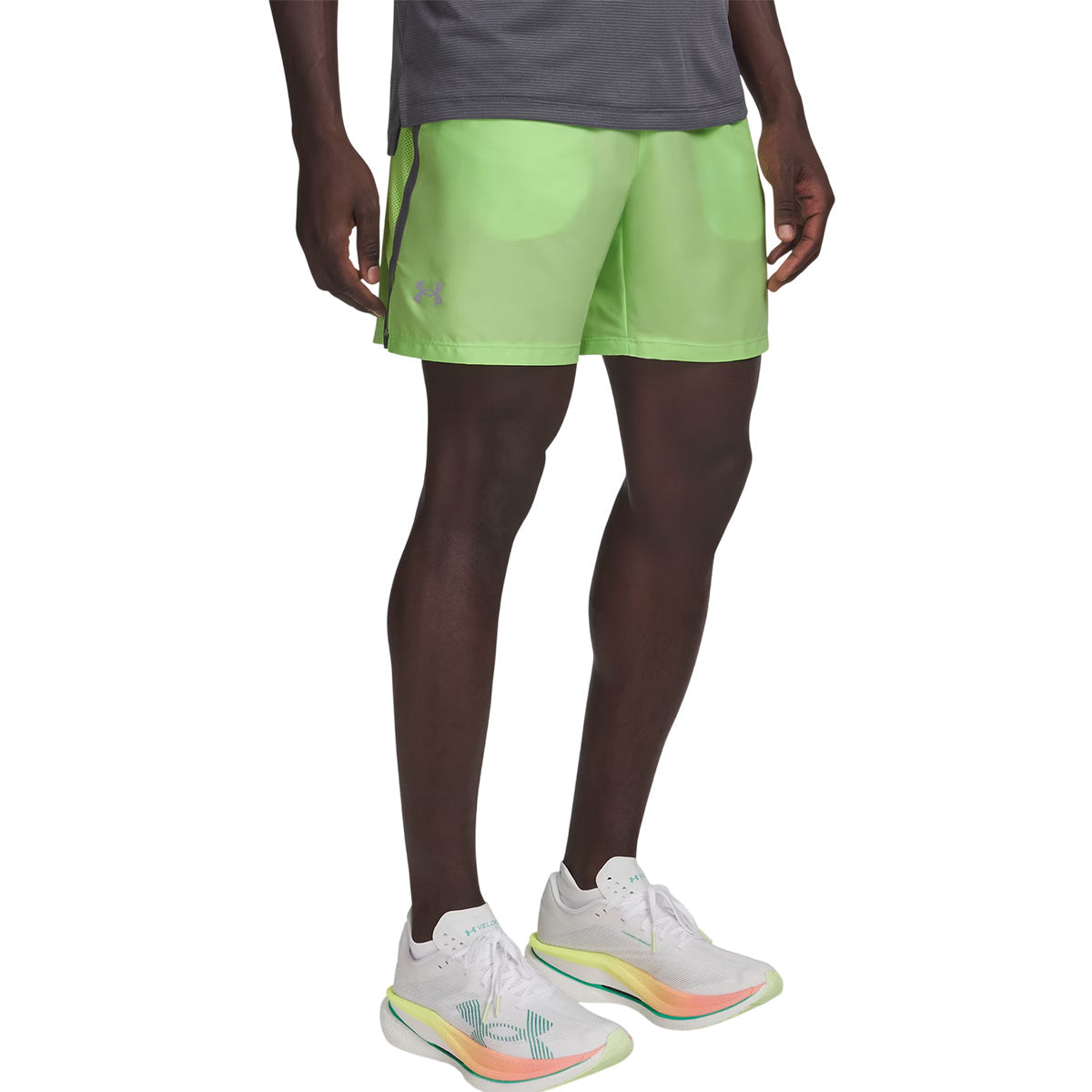Short Launch 7 - Lumos Lime, Castlerock, Reflective - Homme
