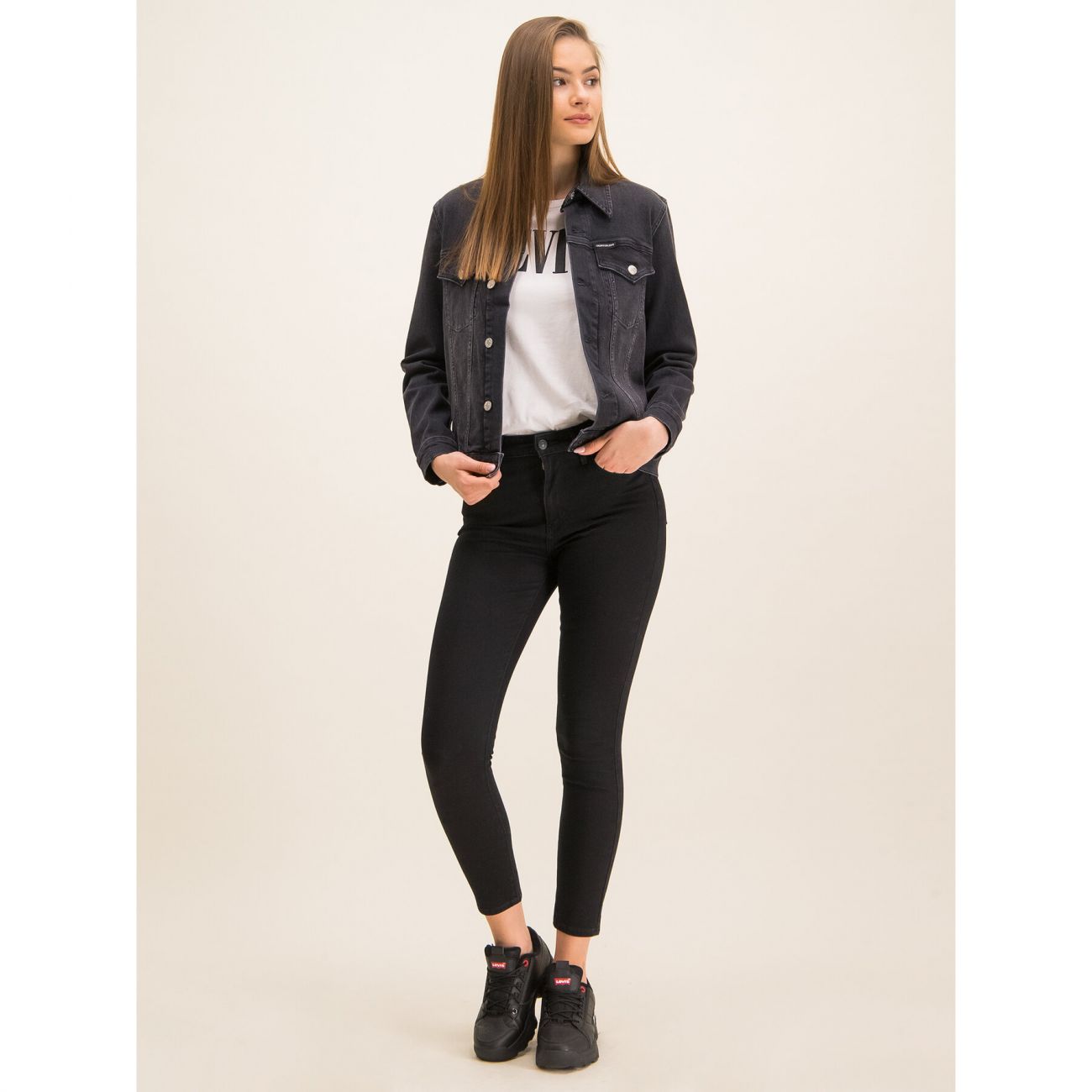 Jeans Donna Levis 18882 0233 - 721 High Skinny Black - Indigo Shop