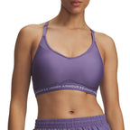 Brassière Crossback Low Bra - Violet, Blanc - Femme