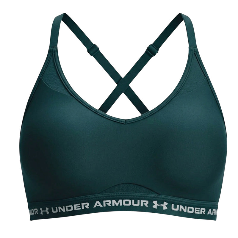 Brassière Crossback Low Bra - Green, White - Femme